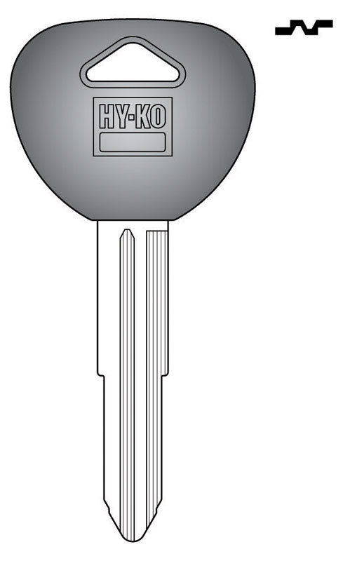 Hy-Ko Automotive Key Blank Double sided For Mitsubishi (Pack of 5)