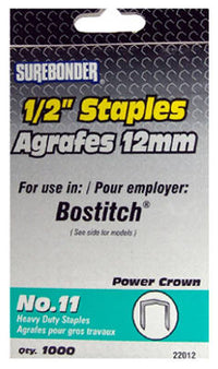 1000-Pack #11 Heavy-Duty 1/2-Inch Staple