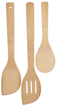 Joyce Chen J33-9913 3 Piece Burnished Bamboo Stir Fry Set