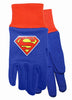 MidWest Quality Gloves Warner Brothers Superman Youth Jersey Garden Gloves (Pack of 6)