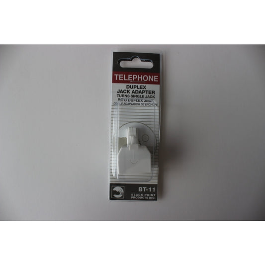 Black Point Products White Duplex Adapter For