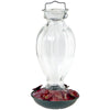 Audubon Hummingbird 20 oz Glass/Metal Nectar Bird Feeder 4 ports