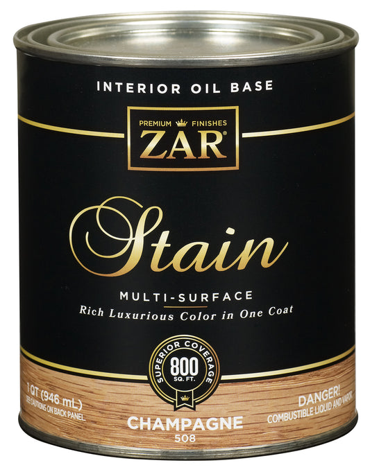 Zar 50812 1 Quart Champagne Interior Oil Base Stain