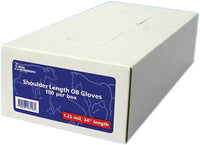 OB Dairy Sleeve Glove, Clear Plastic, Large, 100-Ct.