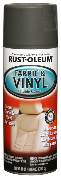 Rustoleum Automotive 249308 11 Oz Charcoal Gray Automotive Fabric & Vinyl Spray (Pack of 6)