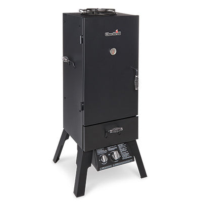 Vertical LP Gas Smoker, 595 Sq. In. Cooking Space, 45-In. High