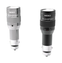 Nebo Transport Assorted Color Aluminum 125 lm. LED Rechargeable Flashlight with Battery (Pack of 18)