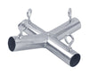 AHC P4L 1-1/2 in. Round X 1-1/2 in. D Galvanized Steel Canopy Fitting