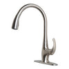 Ultra Faucets Transitional II One Handle Stainless Steel Pull-Down Kitchen Faucet