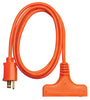 Southwire Outdoor 6 ft. L Orange Extension Cord 14/3 SJTW
