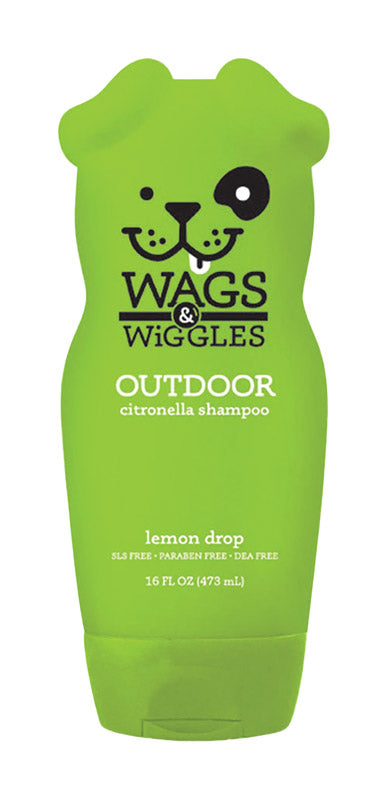Fetch - Wags & Wiggles  Fetch  Green  Citronella, lime and mint  Dog  Citronella Shampoo  16 oz. 1 pk