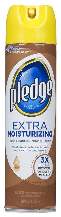 Pledge 72374 9.7 Oz Extra Moisturizing Furniture Polish