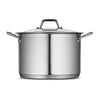 Prima 12 Qt Stainless Steel Stock Pot - Tri-Ply Base