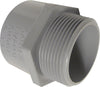 Carlon Lamson & Sessons E943HR-CTN 1-1/2" Non Metallic Male Terminal Adapter Slip To Thread                                                           