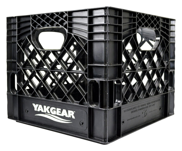 CAJA PARA PESCADOR 13X13" NEGRA