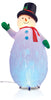 Gemmy Polyester Multicolored Light Show Snowman Plug-In LED Christmas Inflatable 90.16 H in.