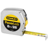 Stanley PowerLock 26 ft. L X 1 in. W Tape Measure 1 pk