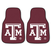 Texas A&M University Carpet Car Mat Set - 2 Pieces