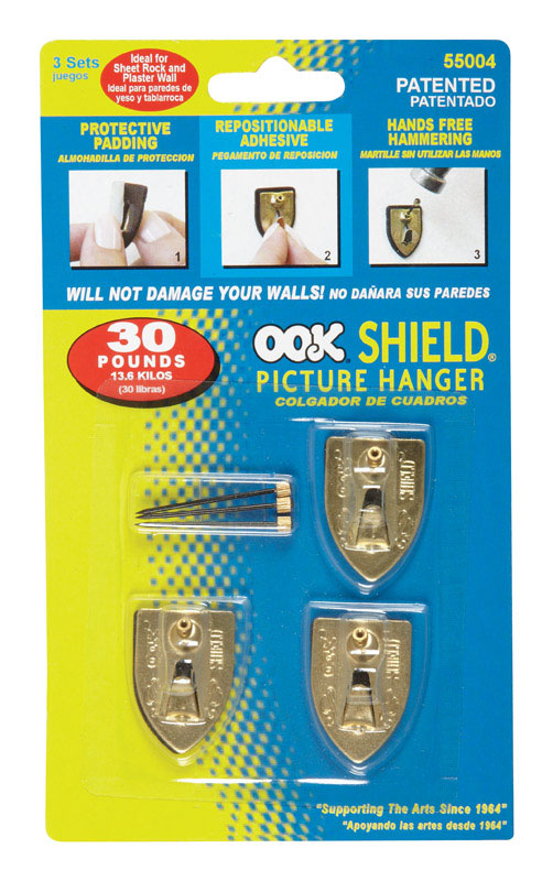 Ook 55004 30 Lb Shield Hangers 4 Count