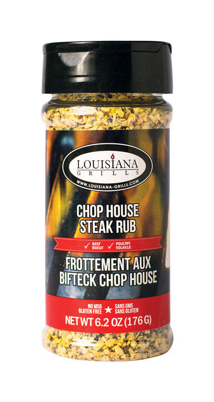 Louisiana Grills  Chop House  Steak Rub  6.2 oz.