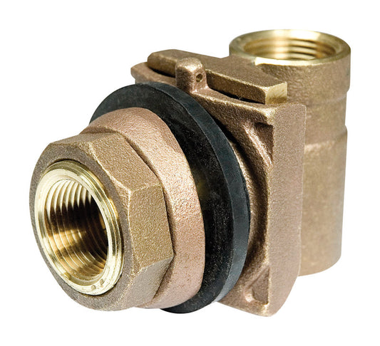 Parts 2O Brass 1 in. Pitless Adapter