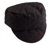 BILL-QUILTED SKULL CAP SZ 7-1/2