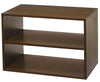 Organized Living 16 in. H X 24 in. W X 14 in. D Brown Wood Shelf
