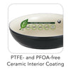 Ceramica Deluxe 12 in Ceramic Fry Pan - Black