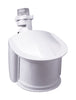All-Pro Motion-Sensing 180 deg. Fluorescent White Outdoor Floodlight Hardwired