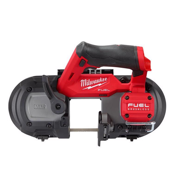 Sierra de cinta inalámbrica sin escobillas Milwaukee M12 FUEL de 2 1/2 pulg. Solo herramienta