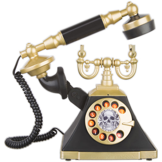 Gemmy 7.9 in. Animated Spooky Phone Tabletop Decor