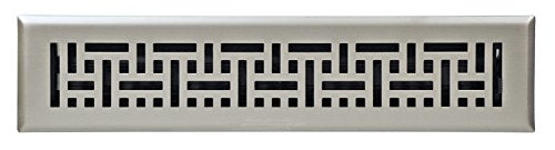 REGISTRO DE PISO DE MIMBRE SN DE 2" X 14"
