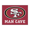 NFL - San Francisco 49ers Man Cave Rug - 34 in. x 42.5 in.