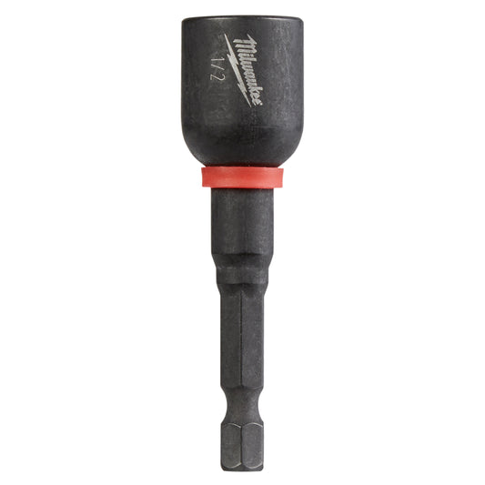 Milwaukee Shockwave 1/2 inch drive in. drive X 2-9/16 in. L Heat-Treated Steel Nut Driver 1 pc