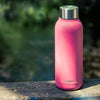 Quokka Stainless Steel Water Bottle Solid Brink Pink 17oz (510 ml)