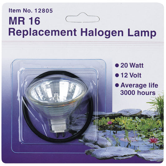 Pondmaster 12805 MR 16 Halogen Replacement Bulb