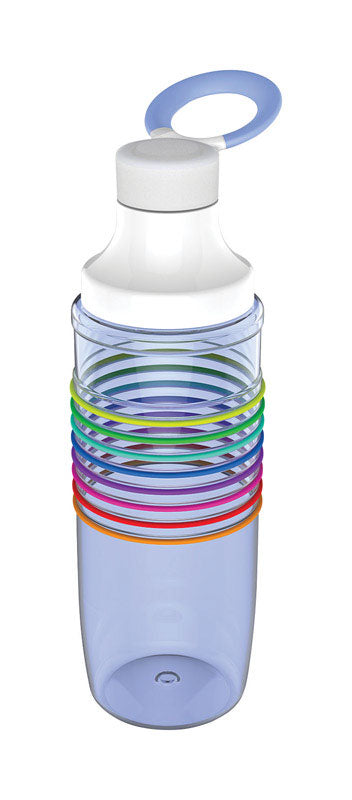 Zak Design 32 oz HydraTrak Periwinkle BPA Free Water Bottle