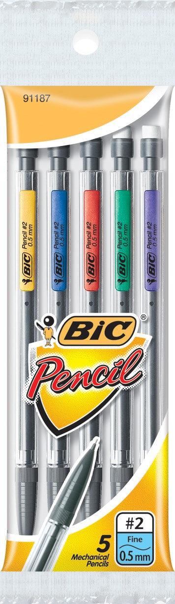 Bic MPFP51 .5mm Bic® Matic Classic Mechanical Pencil 5 Count                                                                                          