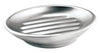 iDesign Forma Brushed Silver Stainless Steel Soap Dish