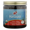 Kelapo Organic Extra Virgin Coconut Oil Amber Glass Jar - Case of 6 - 14 oz.
