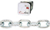 Campbell 1/4 in. Oval Link Carbon Steel Grade 43 High Test Chain 1/4 in. D X 150 ft. L