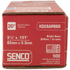 Senco  20 deg. 16 Ga. Smooth Shank  Angled Strip  Framing Nails  3-1/4 in. L x 0.13 in. Dia. 500 box