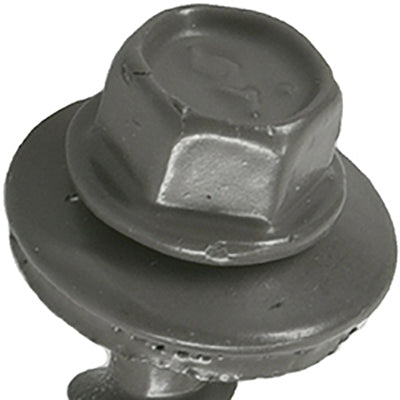 Tornillos para techos Power Pro, autoperforantes, para metal y madera, color gris, 10 x 1,5 pulg., 250 piezas.