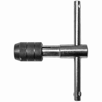 T-Handle Tap Wrench, Carbon Steel, 7.0 to 12.00 mm, 1/4 to 1/2-In.