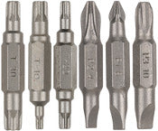 Vermont American 16290 6 Piece Assorted Double Ended Power Bit Set