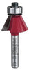 Freud 15/16 in. D X 1 in. X 2-3/16 in. L Carbide Chamfer Router Bit