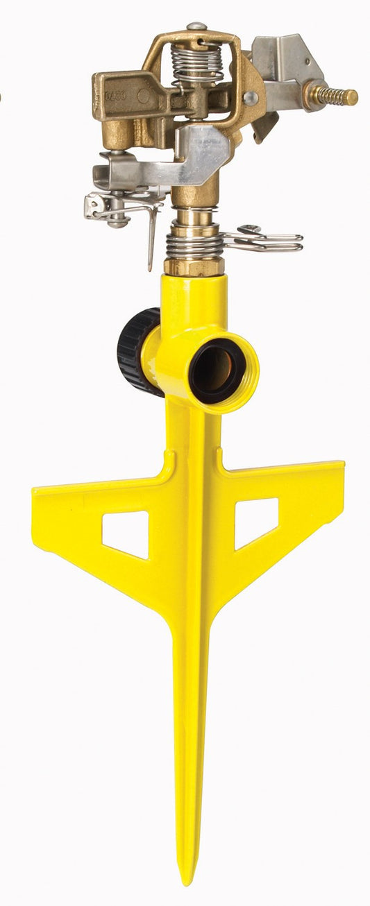 Dramm 10-15063 Yellow ColorStorm™ Stake Impulse Sprinkler