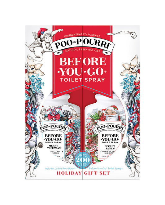 Poo-Pourri Before You Go Assorted Scent Toilet Spray 2 oz. Liquid (Pack of 6)