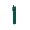 Monster Just Power It Up 3 ft. L 6 outlets Power Strip Green