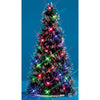 Lemax  Multicolored  Lighted Fir Tree  Christmas Village